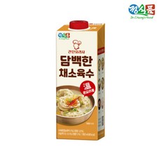 정식품 담백한 채소육수 950mlx12팩, 950ml, 12개