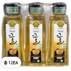 꽃샘 아카시아꿀, 700g, 12개