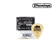 던롭 피크 기타피크 울텍스 샤프 1.0mm 433R1.0 (봉지 72) ULTEX Sharp Dunlop Pick, 단품