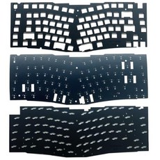 키보드노브 Keebox PC POM 포지셔닝 Keychron Q1 Q3 Q5 Q6 Q8 Q10 키보드 맞춤형 폼용, 없음, 42) Q10 Foams - PCB Mounted, 없음