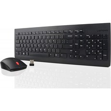 레노버 510 무선 키보드 및 마우스 콤보 2.4GHz 나노 USB 수신기 풀사이즈 아일랜드 키 디자인 왼쪽, 단일상품, 단일상품, 단일상품