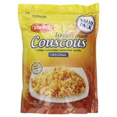 대용량 오리지널 이스라엘 쿠스쿠스 2.27kg (지퍼백 타입) Osem Original Israeli Couscous, 1개