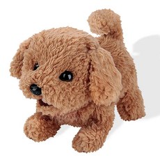 로봇 전자 애완 동물 강아지 짖는 스탠드 산책 상호 작용 봉제, 6.Teddy dogs