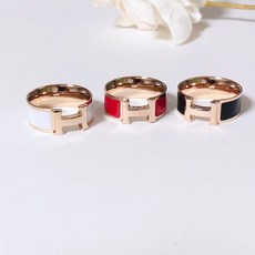 일루아샵 [All 써지컬!] 3color H 반지 (15호만 진행)