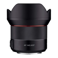 [] SAMYANG 단초점 광각 렌즈 AF 14mm F2.8 캐논 EF용 풀 사이즈 대응, 1개