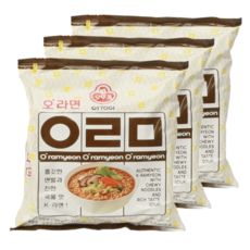 오라면 NEW K라면 오뚜기 진한국물 오라면 120G