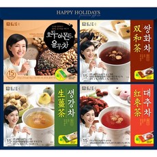  담터 8-1호, 호두아몬드율무차+쌍화차플러스+ 생강차플러스+ 대추차플러스, 1세트 