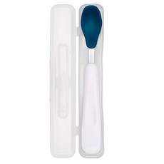 OXO 옥소 Tot On-The-Go Feeding Spoon with Travel Case 여행용 스푼 케이스포함 네이비