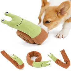 깔끔더하기 달맹이 강아지 노즈워크 분리불안 훈련 스너플 삑삑이 장난감 PET-301, 6개