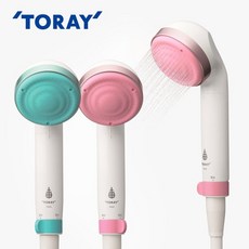 정수샤워기 (샤워판 핑크), 1개