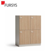 퍼시스 SWS CBC102N 2단2열 캐비닛_목재도어, BKRCN
