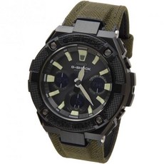 CASIO(카시오) G쇼크 G-SHOCK 맨즈 손목시계 GST-S130BC-1A3 DR G-STEEL G스틸 그린 [병행 수입품]