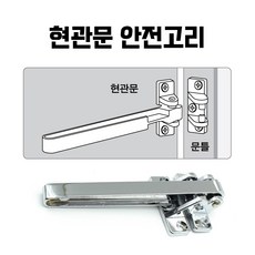 도어락걸쇠