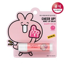 니니즈 치얼업 스카피 틴티드 립밤 4.1g, 1개, 복숭아향