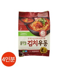 풀무원 김치우동 1053g 4인분, 1개