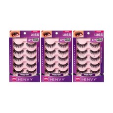 아이엔비 KISS So Wispy 속눈썹 5쌍 멀티팩 KPEM65 3팩 내추럴 와이즈피 스타일 헤어로 제작, 15 Count (Pack of 1) - 아이엔비파우더