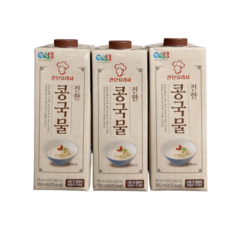 정식품 간단요리사 진한 콩국물 950ml 3팩, 3개, 3개