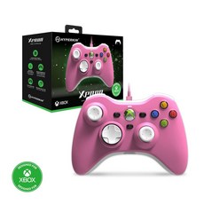 Hyperkin 하이퍼킨 제논 유선 컨트롤러핑크 Xbox 시리즈용 XSXbox OneWindows 1011, 1개