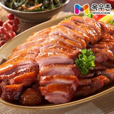 [목우촌] 허브갈릭 훈제오리 슬라이스 210g x 6팩 + 소스 3봉