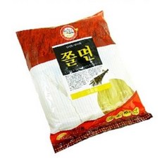 굵은쫄면사리