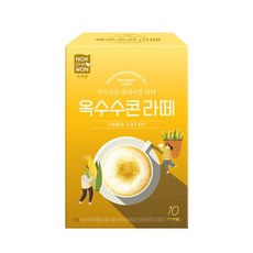 초당옥수수라떼