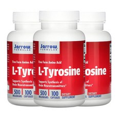 자로우포물러스 L-티로신 500 mg 100 캡슐, 100정, 3개