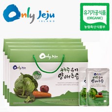 지구마을 제주 유기농 양배추즙 30P, 3개, 100ml