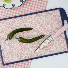 프라카 패턴 국산 향균 주방 양면 도마 특대 3종, 블로썸_대, 1개
