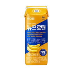 마이밀 마시는 뉴프로틴 로우슈거 바나나맛, 190ml, 3개