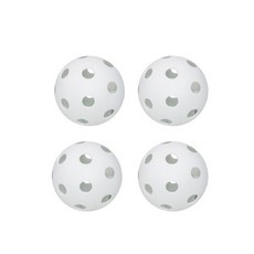 아이스하키 장비 필드 플로어볼 플라스틱 스틱 볼 거리 야외 스포츠 연습 퍽, 7.4 White