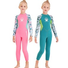 DEEMAN 최신형 스쿠버 어린이 잠수복 웻슈트 키즈 수영복