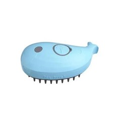 애완동물 스팀 브러시 강아지 빗 빗질 전기 스프레이 고양이 털, 1개