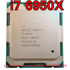 i713700k 오리지널 인텔 CPU 코어 익스트림 에디션 i7 6950X 프로세서 3.00GHz 25M 10 소켓 2011-3 무료 배,