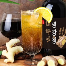 국내산 수제 생강청 진액 농축액 원액 생강차 엑기스 100% 1000ml, 1개, 1개입