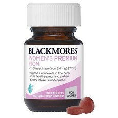 Blackmores 블랙모어스 여성 프리미엄 철분제 30정 Women's Premium Iron, 1개