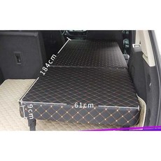 차박 매트 평탄화 차량용 트렁크 매트리스 슬라이드, 61CM 버건디, 1개