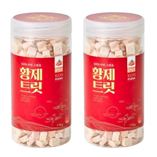 황제트릿 반려동물 동결건조 간식, 2개, 110g, 유산균 닭가슴살 - 황제트릿