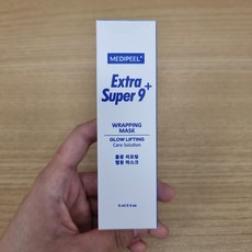메디필 엑스트라 슈퍼 9 플러스 물광 리프팅 랩핑 마스크1통 4개x4ml