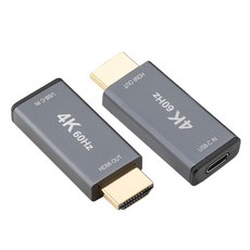 라온 USB 3.1 TYPE-C to HDMI 4K 60Hz 컨버터 미러링 변환젠더, 단품, 1개