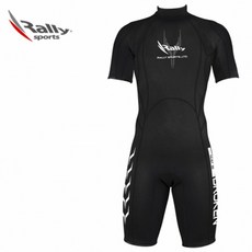 RALLY 남성 튜닉슈트 CWMU001 BLK, S