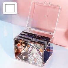 EFFILIFE 아크릴 포토카드 보관함 포카통, 내부1칸, 1개