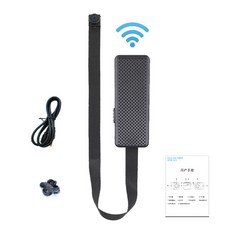 초소형 카메라 HD 무선 DIY 휴대용 캠코더와이파이 IP 모션 감지 원격보기 P2P 마이크로 웹캠 1080P 비디오 캠 호환, 01 Black, 01 Black