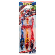 New 352615 Avengers Toothbrush 3Pk (24-Pack) Oral Care Wholesale Bulk Health Beauty Oral Care Fires, 1