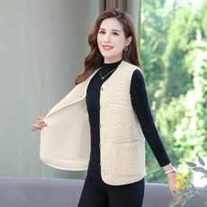 중년 및 여성을위한 두꺼운 양털 안감 코튼 코트 자켓 식물 꽃 프린트가있는 가을겨울 새 스타일 조끼