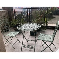 빈티지정원철재티테이블