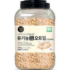 DGFARM 罐裝嚴選燕麥片, 2.5 公斤, 1個