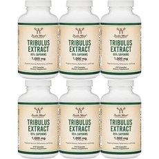 더블우드 트리뷸러스 테레스트리스 남가새 1000mg, 6개, 210정, 210정