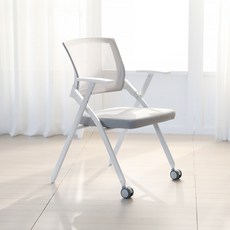 린백토리 LTY100S 서울대 학생 바퀴없는 허리 편한 공부 책상 사무실 회의실 접이식 메쉬 의자