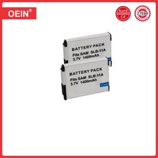 USB 충전기 포함 SLB11A 카메라 배터리 삼성 TL500 WB600 WB610 WB650 WB660 WB700 WB1000 WB2000 WB5000 WB5500 1400mAh, 2 Battery_2, 8) 2 Battery