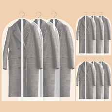 먼지 방지 반투명 방수 롱 옷커버 120cm 9장, 1개입, 9개